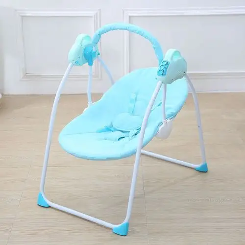 圣宝罗sanpaulo电动摇椅 智能婴儿摇椅婴儿床电动摇篮0-18个月 婴儿哄