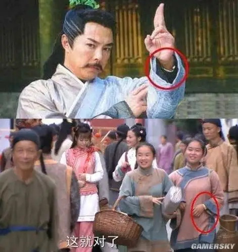 古装美女树林秒速换衣 电视剧中那些穿帮镜头