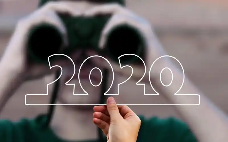 全新的2020创意个性艺术字,艺术壁纸-回车桌面