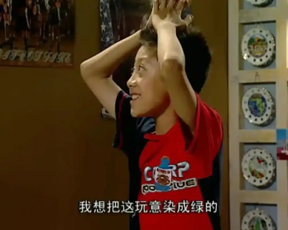 我想把这玩意染成绿的,继刘星经典语录后,这款游戏再度梦回童年