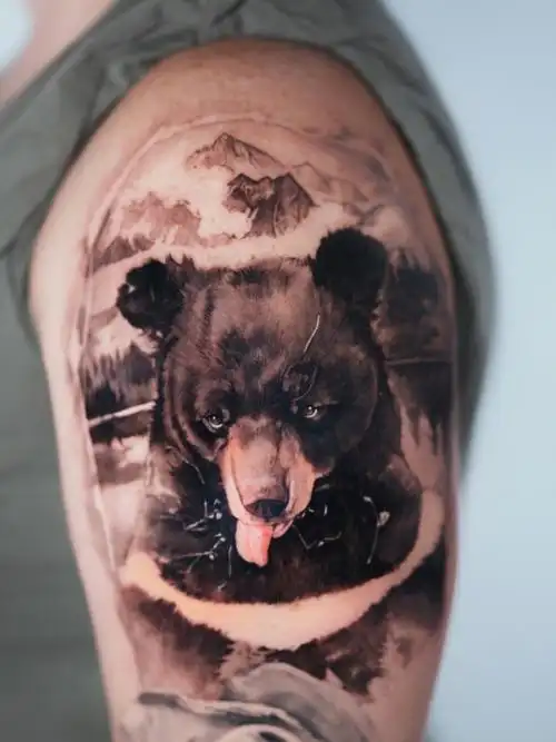 写实纹身##纹身##纹身师日常##意义纹身##宠物纹身