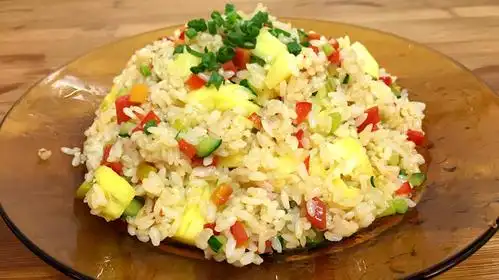 跟大厨学花样炒饭,太简单了