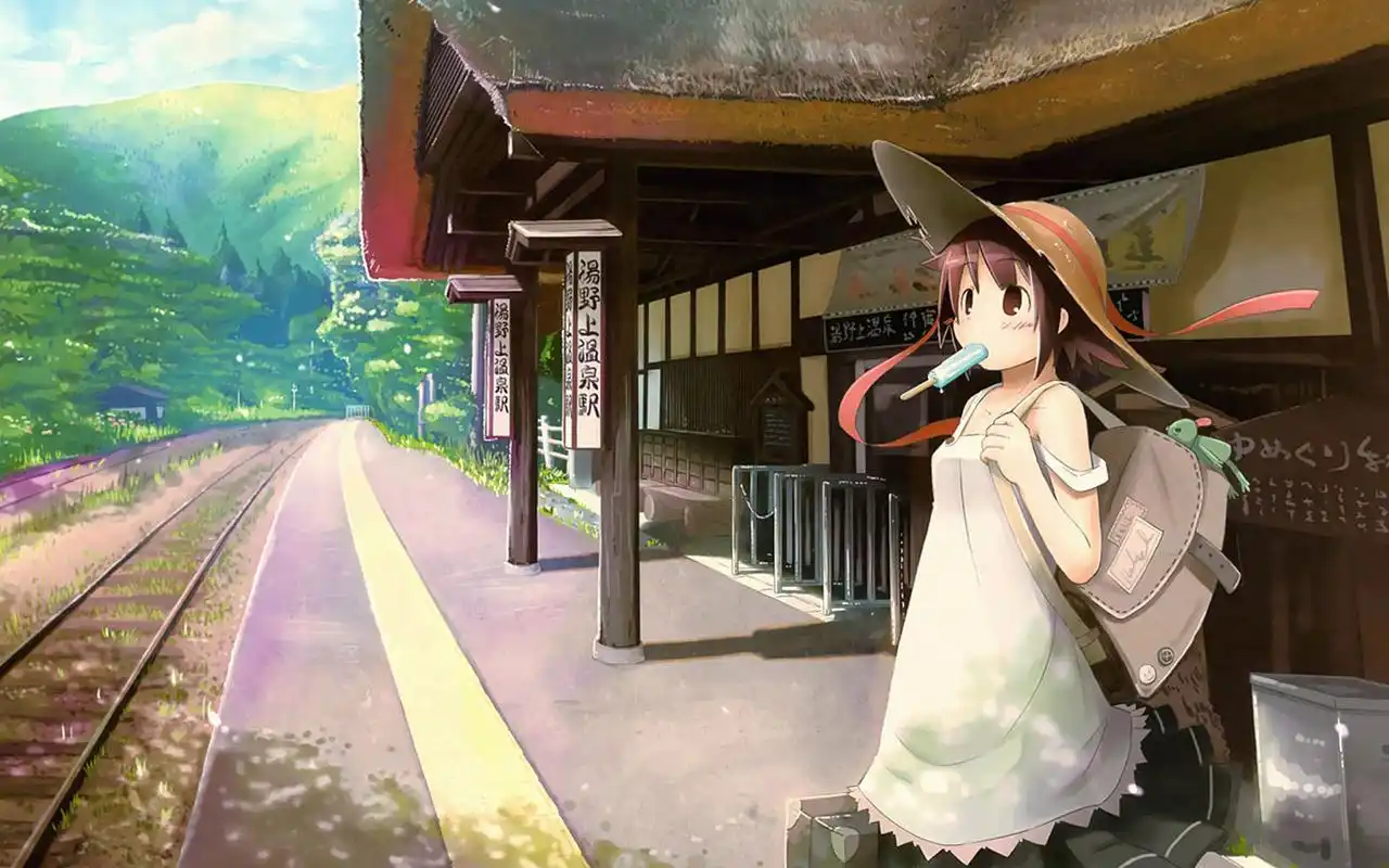 日系二次元动漫女孩唯美图片桌面壁纸