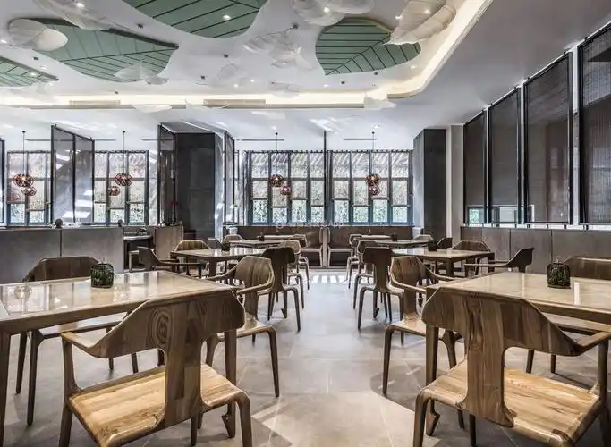 餐厅店面就餐区设计装修效果图