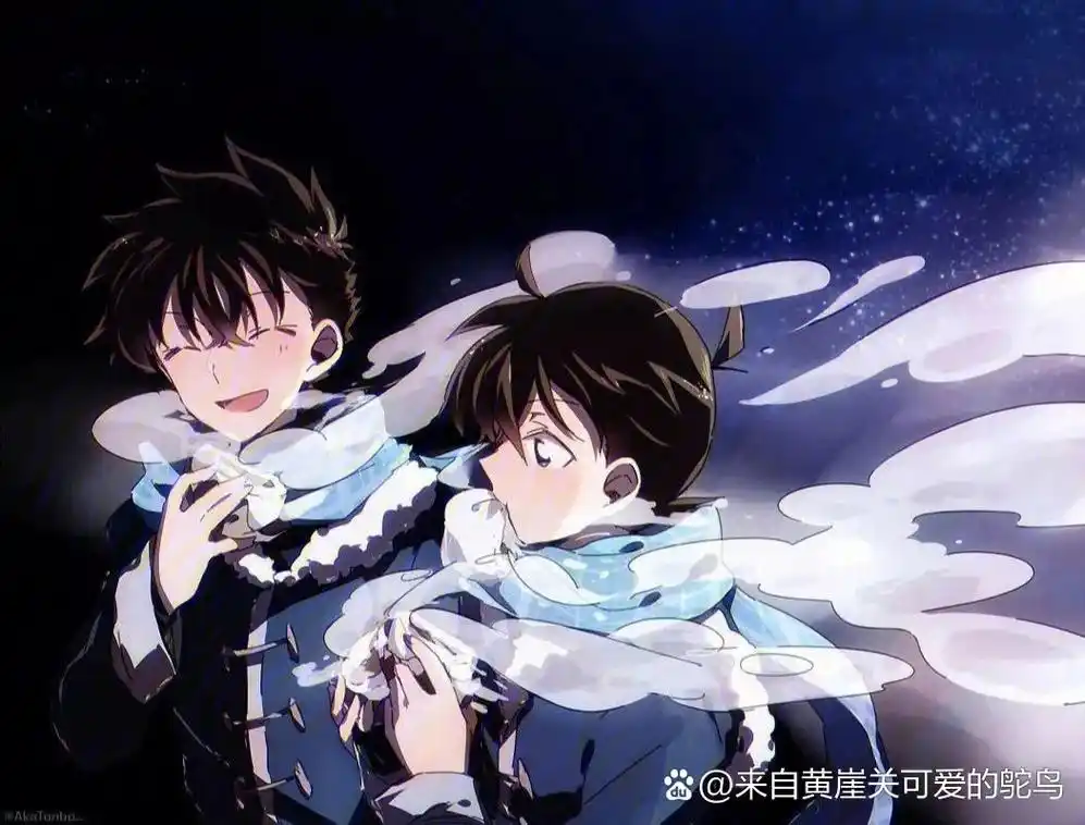 来自快新冬天的热恋(咋这么又像情侣装?09)#名侦探柯南