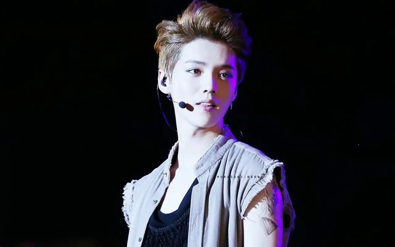 鹿晗小鲜肉人气帅哥明星精美图片壁纸