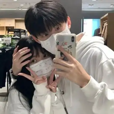 好看优质情侣头像真人图片一起的爱藏于心始终如一