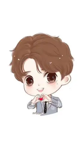 帅气可爱的蔡徐坤卡通动漫图片喜欢他的举个手呀