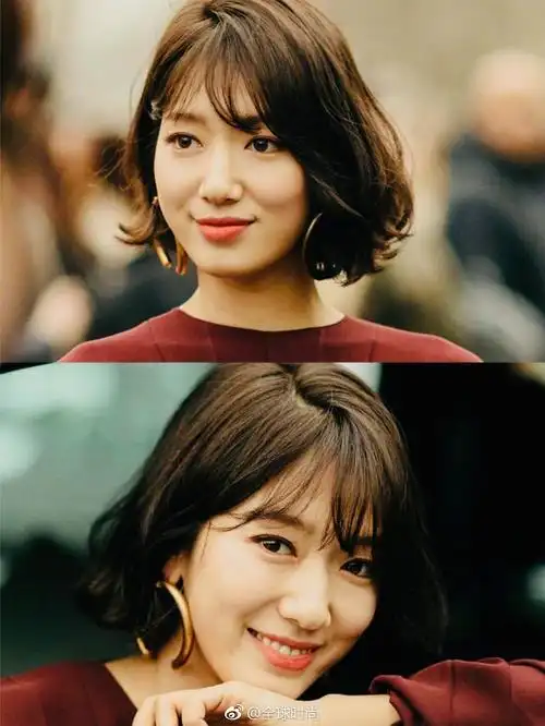 朴信惠短发造型# 朴信惠 亮相巴黎时装周Ⅰ短发是不是也蛮好看的浇?