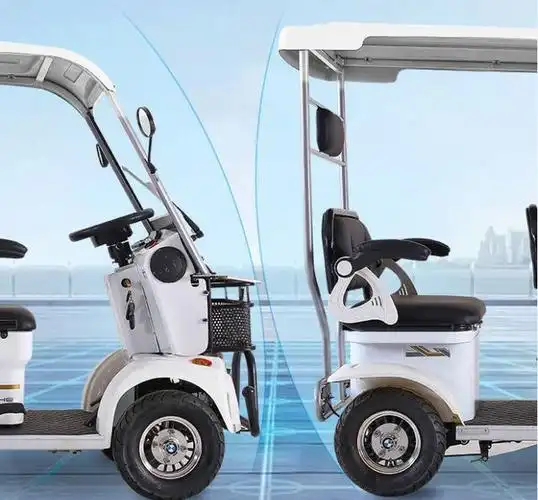 带棚电动三轮车哪个牌子好(2款带棚三轮老年代步车)(9)