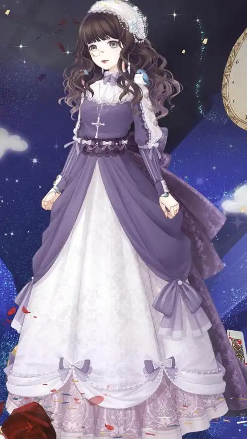 奇迹暖暖组图:暖暖的欧式复古公主裙穿搭