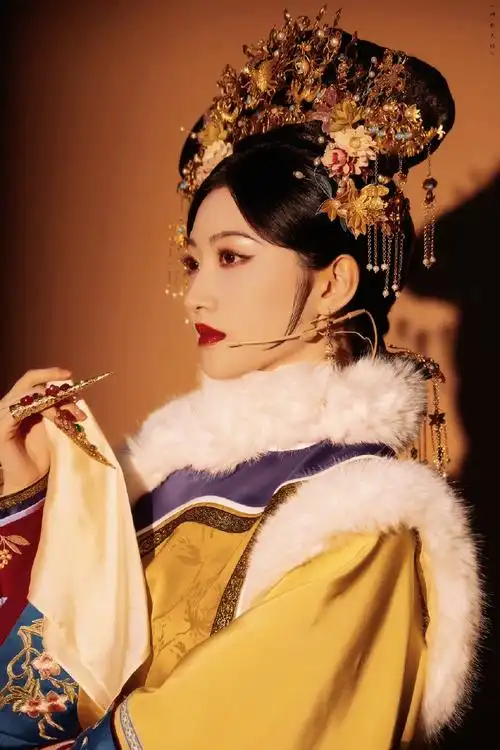 景甜清宫美人妆##王牌对王牌