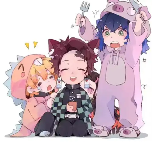 鬼灭之刃啊啊啊大家好可爱