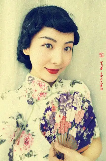 三十年代的女人烫的好看发型(5)