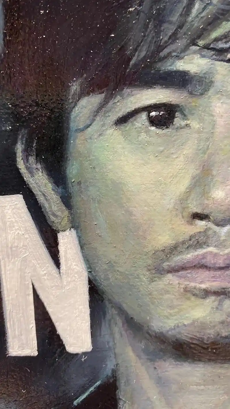 油画 #陈永仁 #无间道#画画 #艺术 - 抖音