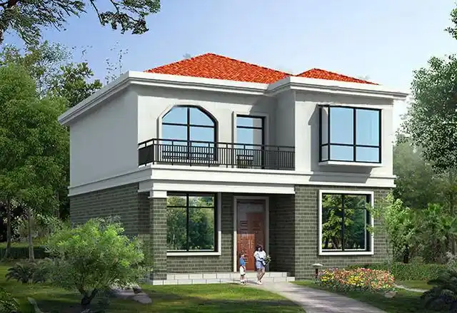 推荐两款经济适用的二层别墅设计图,经济适用,很适合农村自建!