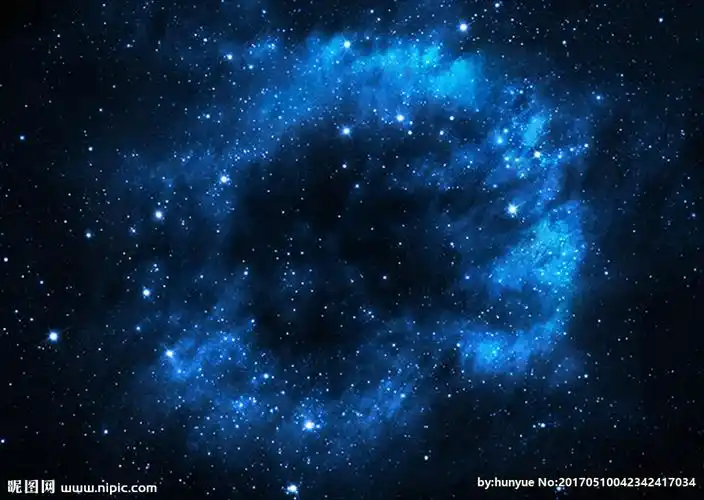 蓝色群星图片