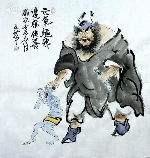 山东画院画家山东著名花鸟画家胡开禧荷花白鹭四条屏136x34x4