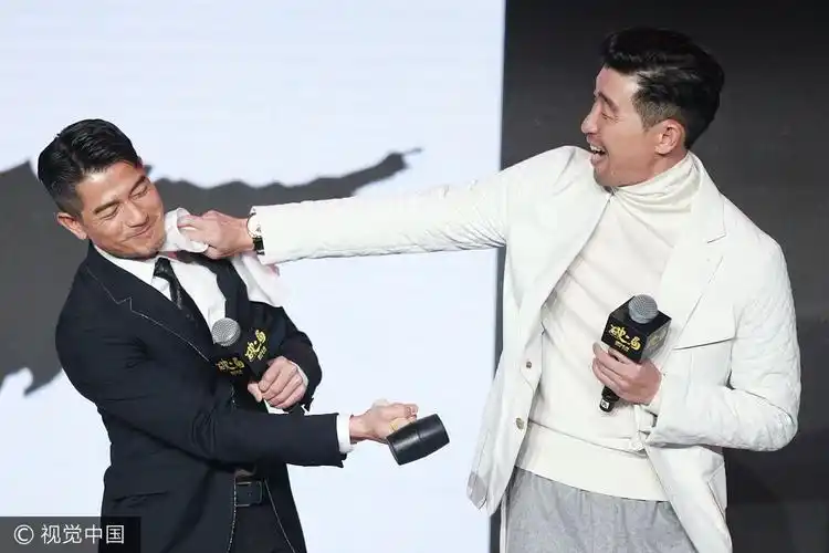 郭富城与王千源 视觉中国供图