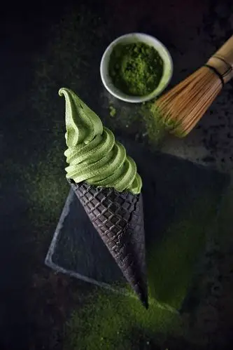matcha ice cream 抹茶冰淇淋