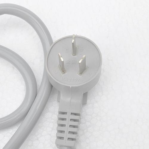 三角牌电饭锅线 原装电源线配件连接线水壶三眼插头线 无氧纯铜线