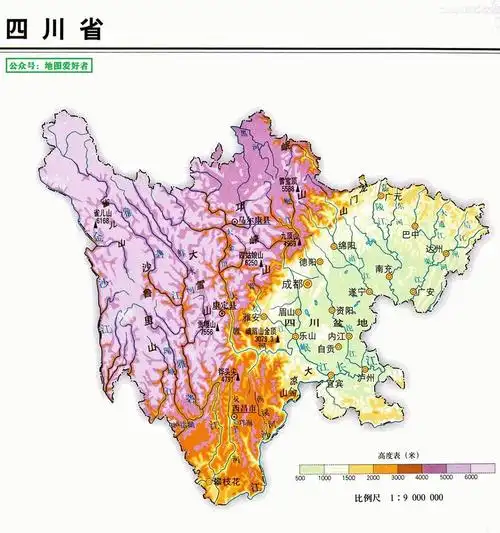 高清地图 | 中国34省区市全套地形图