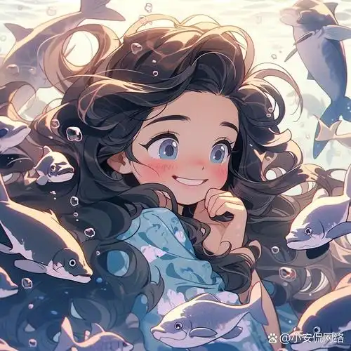 超可爱美人鱼公主头像 深海里的人鱼公主们0469♀15 哪张戳到你