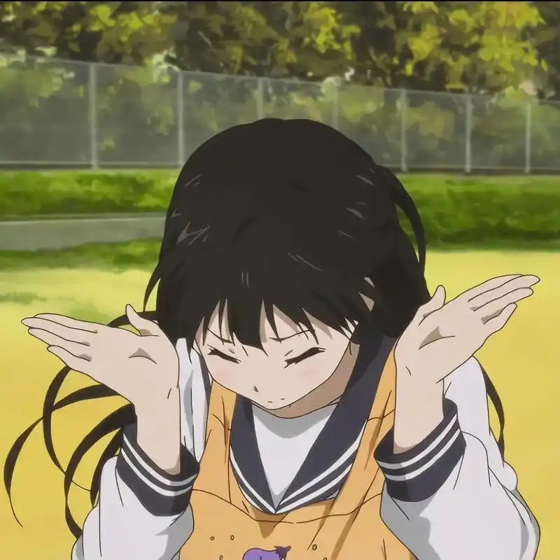 「第83期」动漫女头:冰菓 千反田爱瑠无水印女生头像