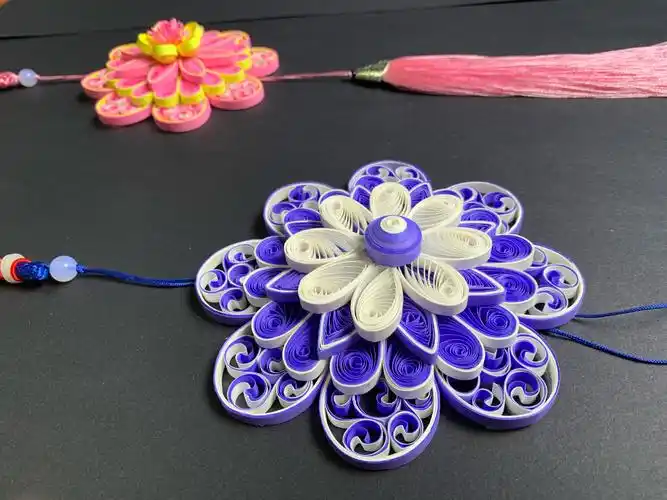 岳麓区石佳冲小学工会活动—手工衍纸