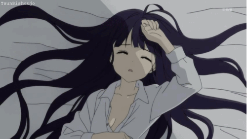 动漫gif头疼gif长发gif大眼睛gif