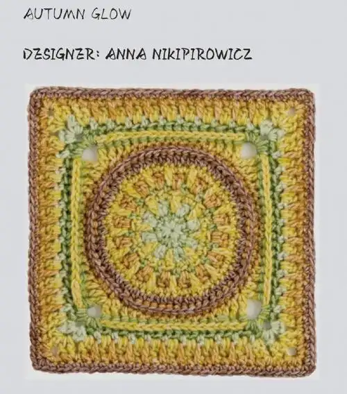 钩针编织花片图解