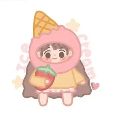 超可爱超萌的手绘卡通女生头像 最新微信人气很高的简约动漫女头