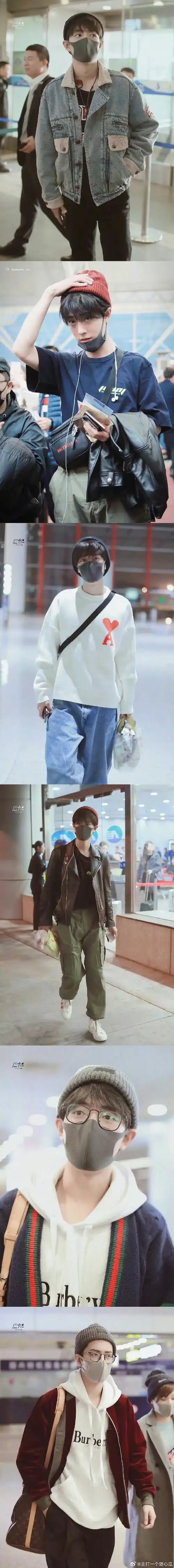 肖战超出圈穿搭,身材气质太好了,每一套都好好看,真是撑控私服穿搭的