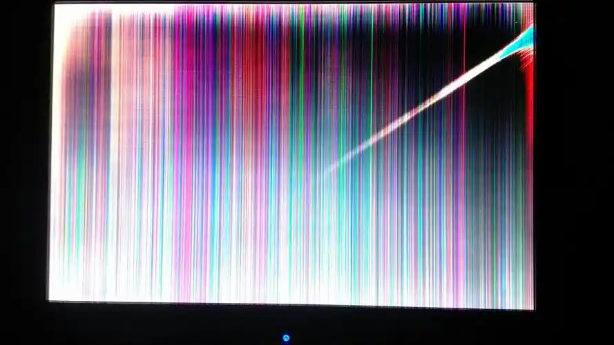 优派19寸液晶显示器型号vx1962wmp花屏如何修理?