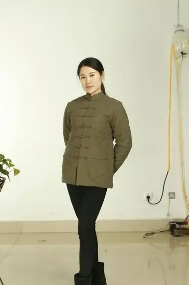 女士老粗布棉袄唐装