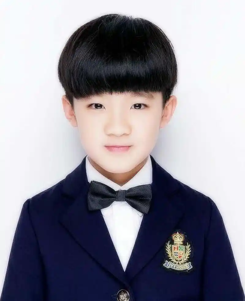 儿童证件照97衣服发型|天真蓝入学照入园照 1.