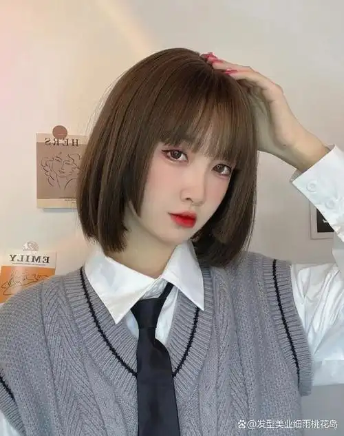 短发公主切一剪变小脸