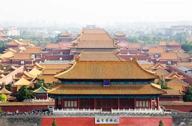 故宫博物馆远景全景_高清图片_全景视觉