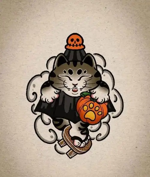 日式小图纹身手稿