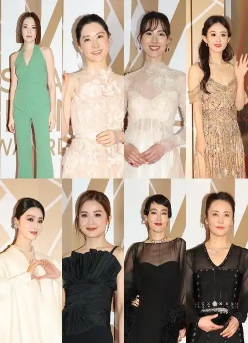 香港这一夜赵丽颖美丽蒋勤勤端庄却被劣迹斑斑的她惊艳了