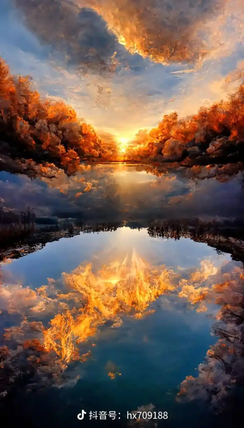 唯美意境送你一片魔法天空