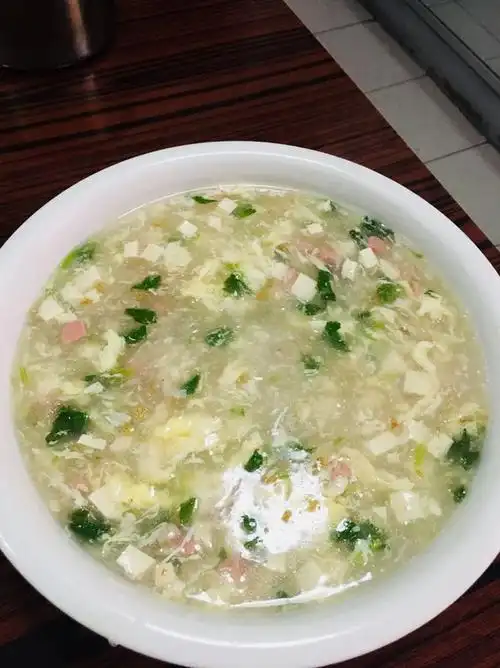 蓝色天空150做的豆腐羹