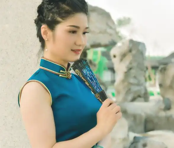 园博园—旗袍人像 - 美篇