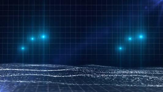 gif动图 动态背景 科技感光效蓝色背景视频素材gif.gif