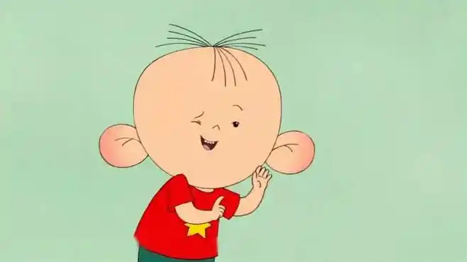 大耳朵图图调皮的学妈妈打电话的样子,趣味动漫儿童简笔画-母婴亲子