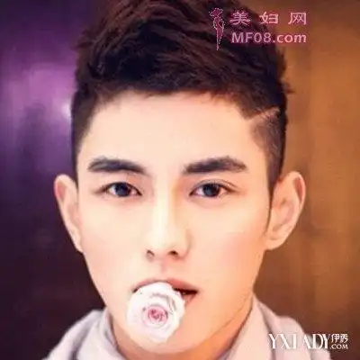 男生起脚发型欣赏个性张扬尽显男子汉本色