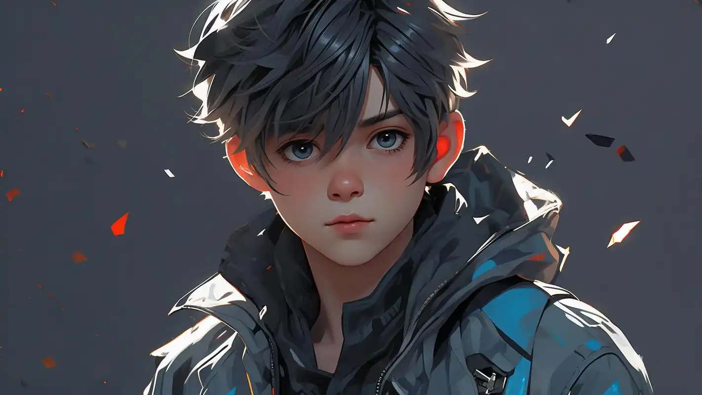 来看看这组二次元高冷男神露肤壁纸吧!