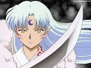 急求银发金眸的动漫人物图片,男女皆可