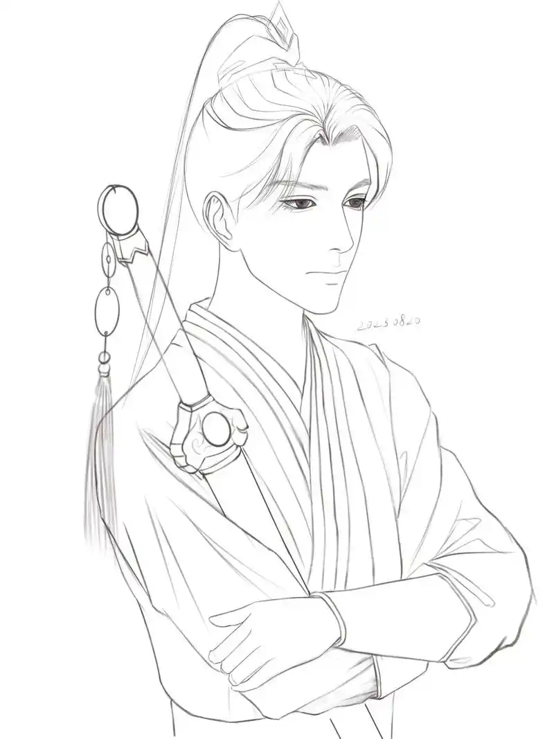 浅画一个方小宝.#莲花楼 #方多病 #曾舜晞 62#procr - 抖音