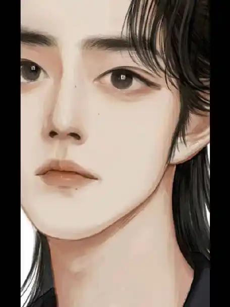 肖战超话绘画过程#我画的就是肖战#@x玖少年团肖战daytoy奥特团子的